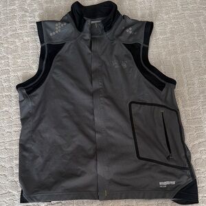 Men's Gray Windstopper Vest